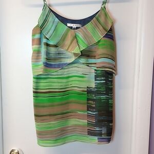 3/$15 CAbi  Ruffle Front Cami